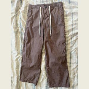 Vuori Ripstop Wide Leg Hiking Pants Size Small - Hazel Color